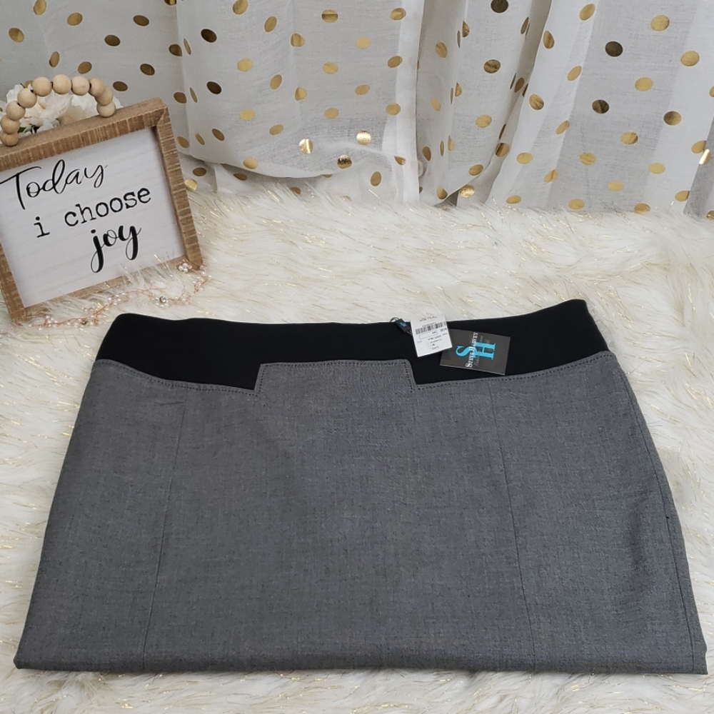 Steve Harvey Color Block Skirt